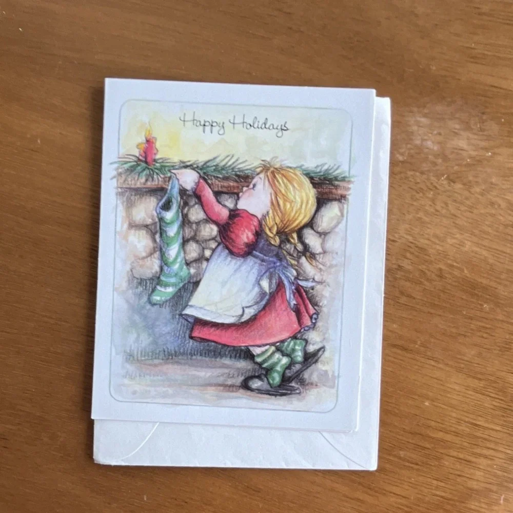 Children's Mission Fund Vintage Christmas‎ Greeting Cards Lot Assorted Designs